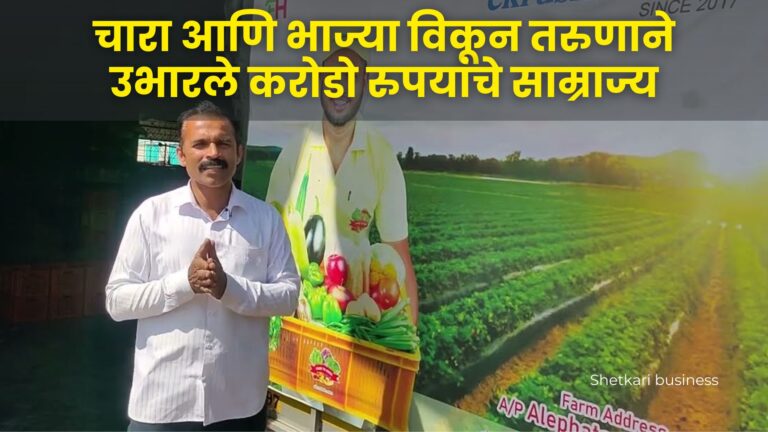 शेतातील चारा आणि भाजीपाला विकून कष्टाने करोडोंचा व्यवसाय उभा केला: Farmer success story