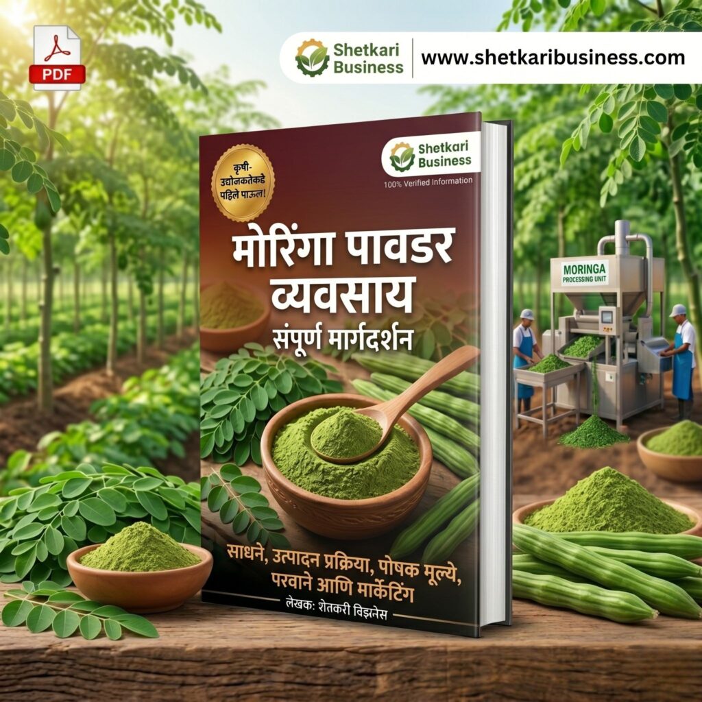 मोरिंगा पावडर व्यवसाय संपूर्ण मार्गदर्शक PDF